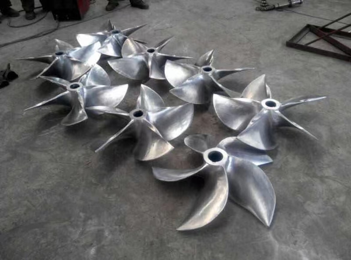 4 - blade Polishing Stainless Steel Propellers